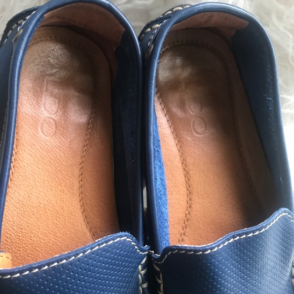 ALDO🌹Men’s shoes sz. 11 Blue with white stitching ❤️Offers🤗 - Picture 5 of 8